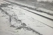 快訊/強颱「凱米」耍狠！花蓮崇德=和仁段土石流埋鐵軌　工務人員趕往處理