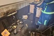 快訊/假日不平靜！台中西屯暗夜驚傳大火幸無傷亡　起火點疑火鍋爐