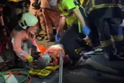 影/傷者名單曝！國3南下香山段6大小車嚴重車禍「6傷、3人OHCA」