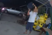 影/掃到颱風尾！台東醉男抓鐵椅攻擊父　警勸架制止左腿撕裂傷