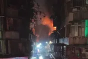 基隆寒夜惡火！老公寓4樓全面燃燒　重聽男慘成焦屍