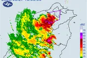 國家警報響！北北桃雷雨炸到傍晚　新北3溪流恐暴漲