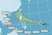 最快11/10發海陸警報！「鳳凰」上看強颱　登陸機率偏高