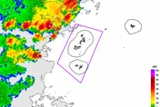 宜蘭、連江縣大雷雨狂炸1小時　防9級陣風、瞬間大雨