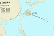 沙德爾颱風升級強颱在即　各國模式預報：往下墜掉到台灣北部