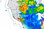 西南風狂吹「大雷雨猛炸4縣市」！慎防坍方、溪水暴漲