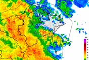國家級警報狂響！北北宜傍晚雨彈開轟　大雷雨夜襲