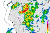 國家警報大響！暴雨狂炸中南部　「3縣市」防落雷轟炸