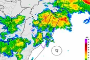 科羅旺颱風外圍環流甩雨襲東部！大雷雨猛炸花東1小時