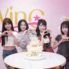 台鋼Wing Stars生日會！Nina感動落淚、筱雯變身公主