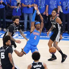 NBA/嗆SGA整天假摔太噁心！馬刺後衛父親怒轟：直接給他踩下去
