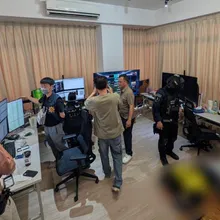 影/台南破獲澳門黑幫搞世足簽賭！主嫌竟是安以軒老公下屬