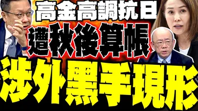高金高調抗日遭秋後清算? 介文汲直指有涉外黑手 郭正亮說重話了!
