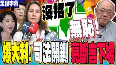 【全程字幕】司法黑手開鍘高金.10立委！郭正亮"爆大料"斷言下場  怒噴這政府"下X·無恥" @Guovision-TV @funseeTW