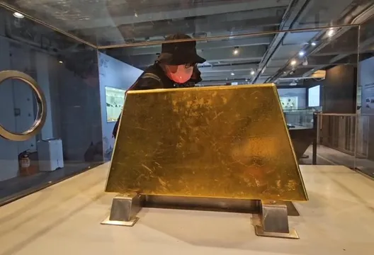 影/市價飆破9.27億！　黃金博物館「大金磚」創天價