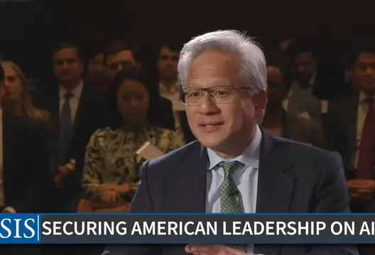 影/值得所有人尊重！黃仁勳讚華為是「世界上最強大科技公司之一」