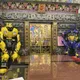 百年難得一見！3尊變形金剛當上護法神將　信眾搶打卡拍照
