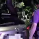 影/驚險一刻！北市母子困巔峰車潮　4警徒手猛推1.5噸車救命