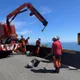 影/蘇花公路機車自撞護欄亡　遺體墜崖卡草叢消防吊掛運送