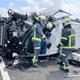 影/汐五高架三重段「救護車貨車相撞翻覆」！3傷送醫