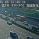 國1大客車、大貨車追撞占中線塞爆　時速亮紅燈