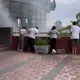 影/北市銘傳大學「餐廳又燒起來了」！最新災情曝