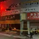 影/台中民宅母子熟睡突遭轎車衝撞　下舖母命喪車頭