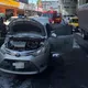 中和爆行車糾紛！騎士「丟鞭炮」釀火燒車　駕駛燒燙傷