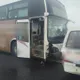 豪雨致災！五楊高架3大小車撞一團　國光客運還滿載乘客