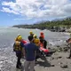影/台東4衝浪客遭強風捲外海　消防、海巡聯手救援脫困