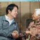 總統出任務　賴清德見雲林百歲阿媽送祝福