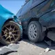 影/台中西區轎車連撞路邊3車！　肇事駕駛唾液篩檢呈陽性