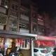 苗栗深夜火警！延長線起火釀禍　架梯救出「6人1貓」平安脫困