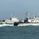 影/大陸海警船再侵擾金門水域　海巡艦艇併航監控驅離