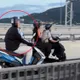 淡江大橋機車騎士龜速看風景引衝突　警方依法開罰