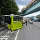 北市文山區公車自撞山壁　駕駛、2乘客受傷