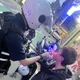 影/吸喪屍煙彈路口狂抖！桃園男拒送醫硬騎車　警火速逮人
