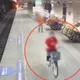 影/北市婦萬華車站月台騎單車　鐵警鎖定對象依法開罰