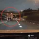 影/國道1號新竹段大貨車連續蛇行　後車直擊畫面PO網