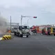 新台15線才剛通車就出事！2車對撞起火「燒成黑骨架」