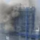 蘆洲高樓建案大火2樓延燒至18樓　5人受困火場救出