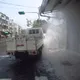 影/嘉義小貨車閃小動物撞爆消防栓！　馬路突現清涼噴泉
