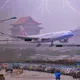 這不是AI！華航穿雷破雨降落　驚險神構圖網瘋傳