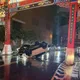 八卦山下嚴重事故！休旅車「猛撞牌樓翻覆」