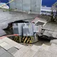 北市中興醫院對面驚見天坑！「吞變電箱」驚悚直擊