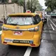 影/國父紀念館前3車連環撞　小黃追撞2貨車幸無人傷