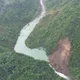 南投加走寮溪邊坡崩「形成堰塞湖」　估蓄水10萬公噸