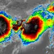 衛星雲圖驚見「2個熊貓眼」在台灣旁 專家:原地暴發