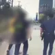 影/北車K7出口持鋸砍人！疑街友爭風吃醋　警逮人送辦