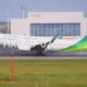 影/空中驚魂！日本春秋航空「重著陸」哈爾濱機場　擦尾瞬間曝